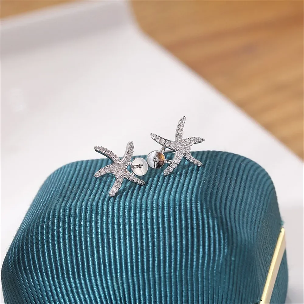 

Gold Plated Pearl Earring Settings, DIY Jewelry Making Supplies, Blank Ear Stud Bases for Handmade Accessories, 1pair No Pearl