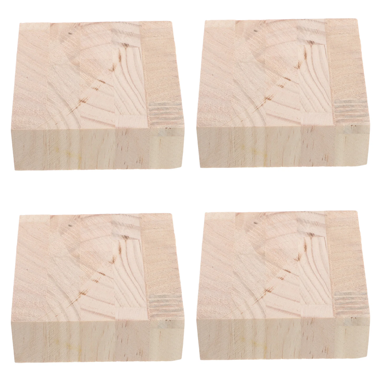 

4pcs Protectors Pads For Furniture Feet Wood Table Bed Risers Chair Feet Pads Table Leg Protectors Floor Protection Anti Slip