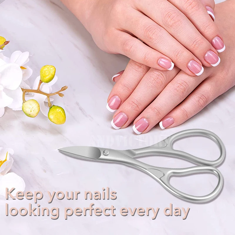 4 Teile/satz Nagel Häutchen Schere Clipper Maniküre Schere Kit Schönheit Schere Nase Haar Ohr Haar Wimpern Augenbraue Trimmen