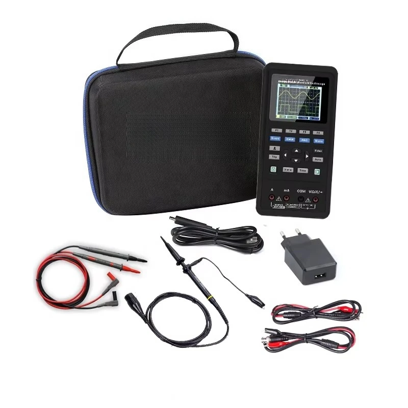 Hantek 2C42 3 In1 Portable USB 2 Channels 40MHZ Digital Oscilloscope+Waveform Generator+Multimeter Test Meter