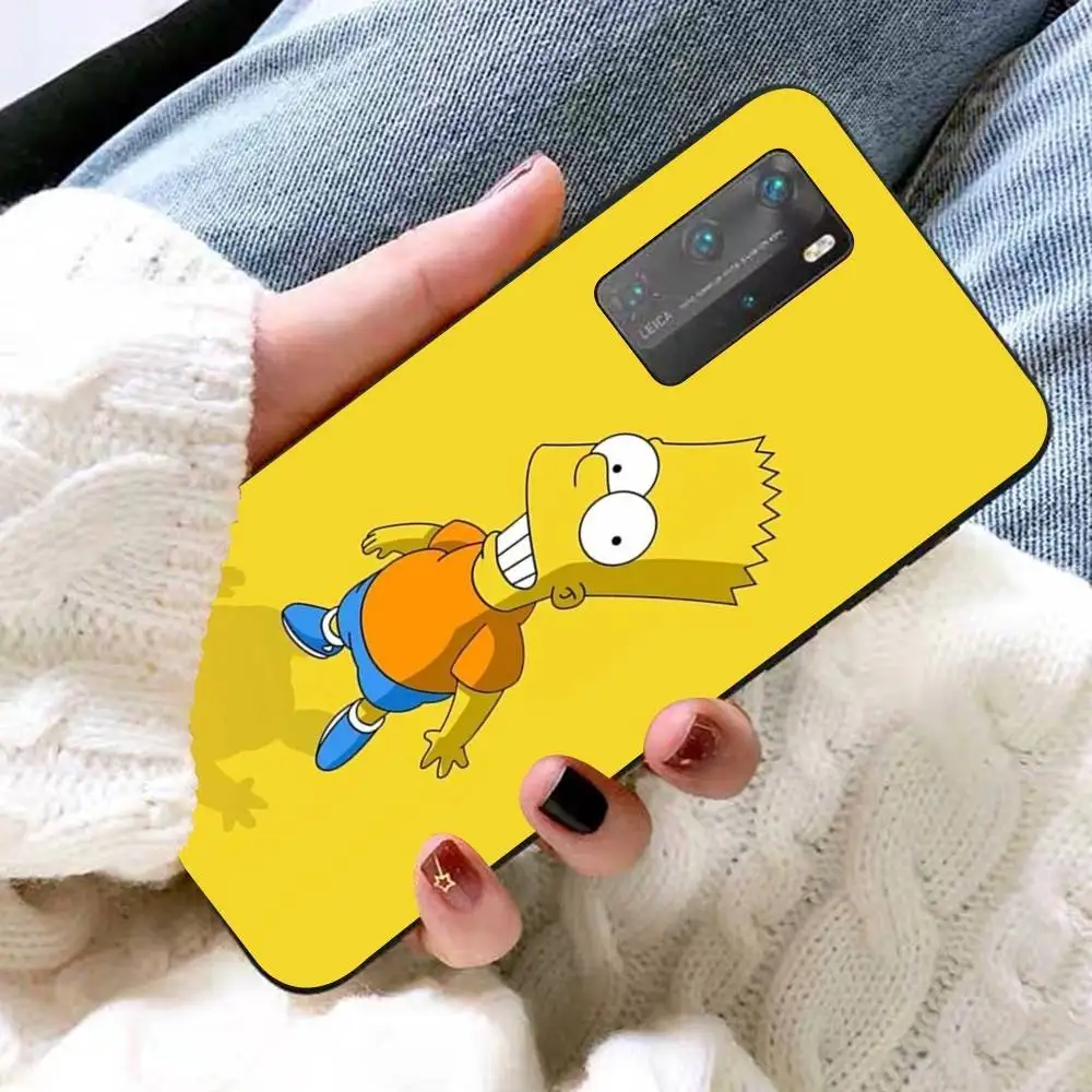 Funny Simpsons Family Phone Case For Huawei P 8 9 10 20 30 40 50 Pro Lite Psmart Honor 10 lite 70 Mate 20lite - view 4