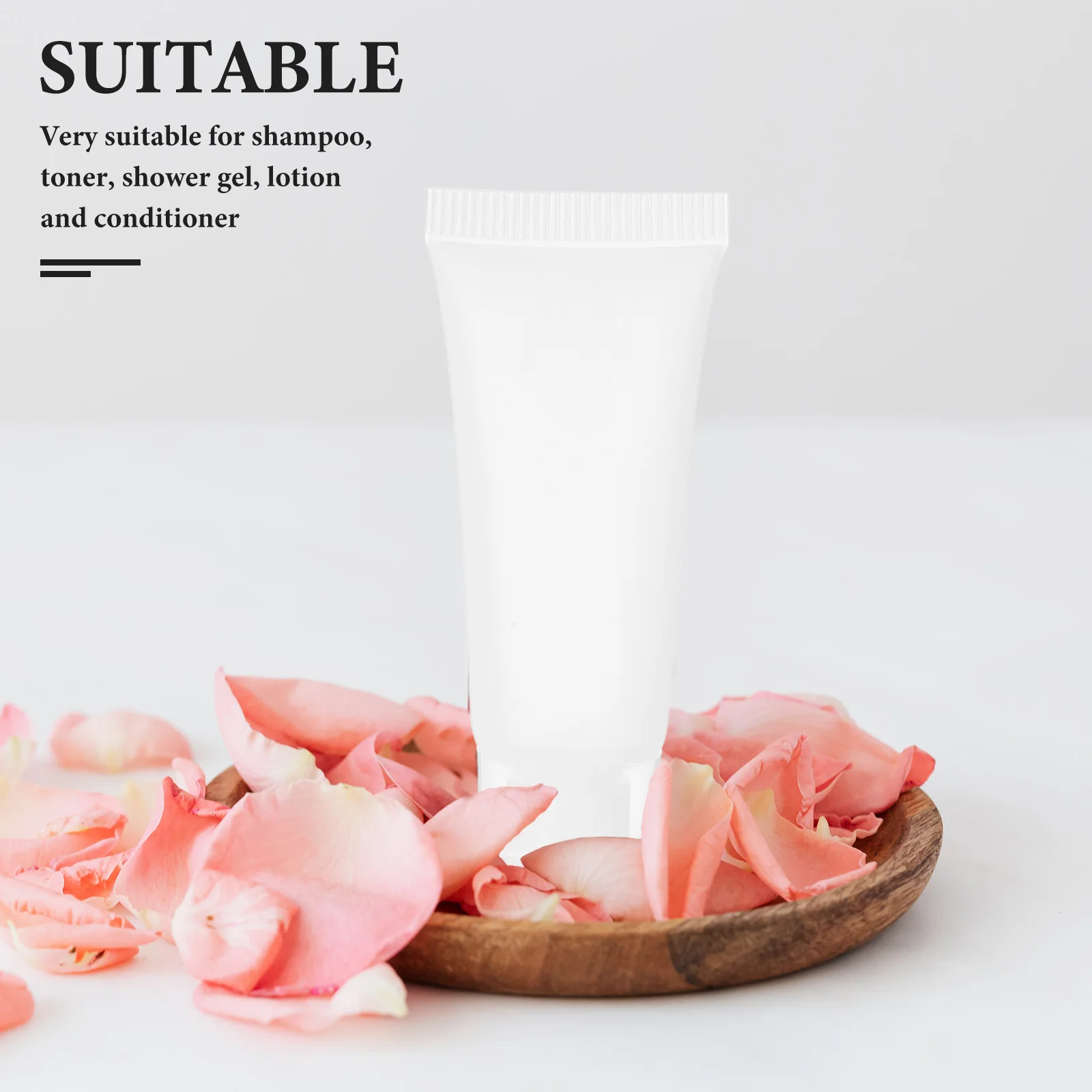 

50pcs 10ml Empty Tubes for Lotion Cosmetics Shampoo Toothpaste Refillable Squeeze Bottles Portable Sample Containers Travel Size