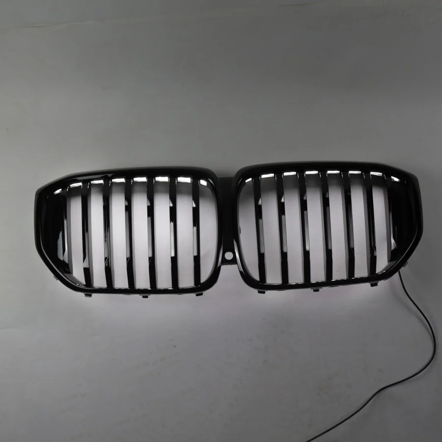 

Black Kidney LED Grille Front Bumper For X5 G05 2019-2022 Car ABS Dual-Strip Glossy Models