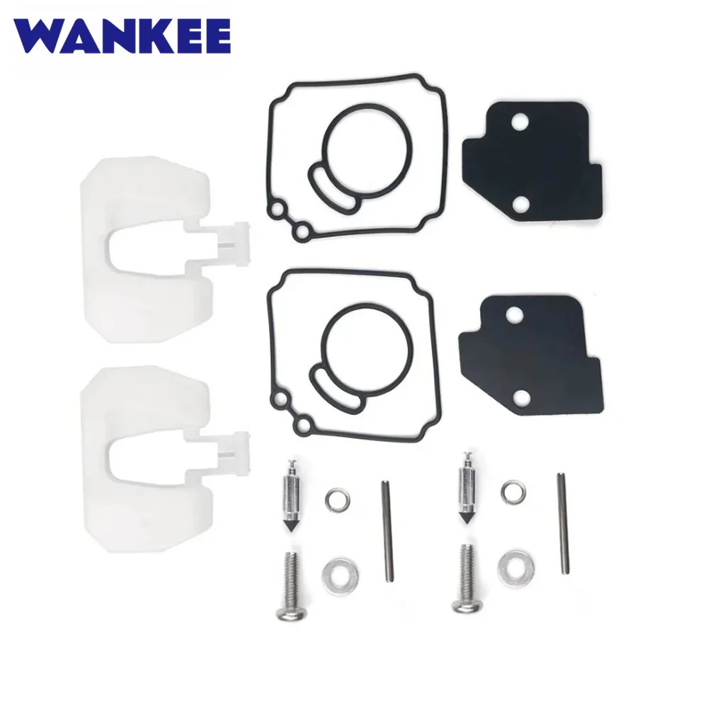 6L2-W0093-00-00 Carburetor Repair Kit For YAMAHA 2-Stroke 20HP 25HP Outboard Engine