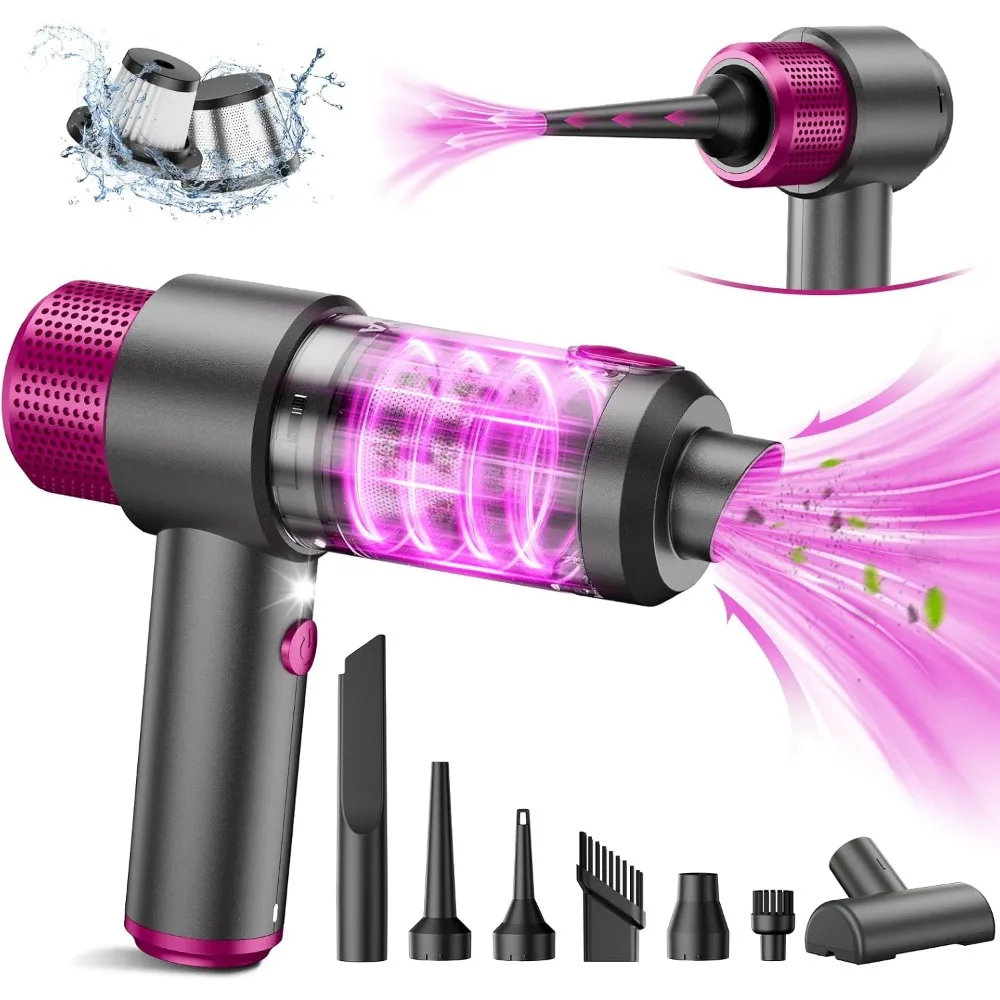 Portable 4 in 1 Cordless Vacuum Cleaner with LED Light