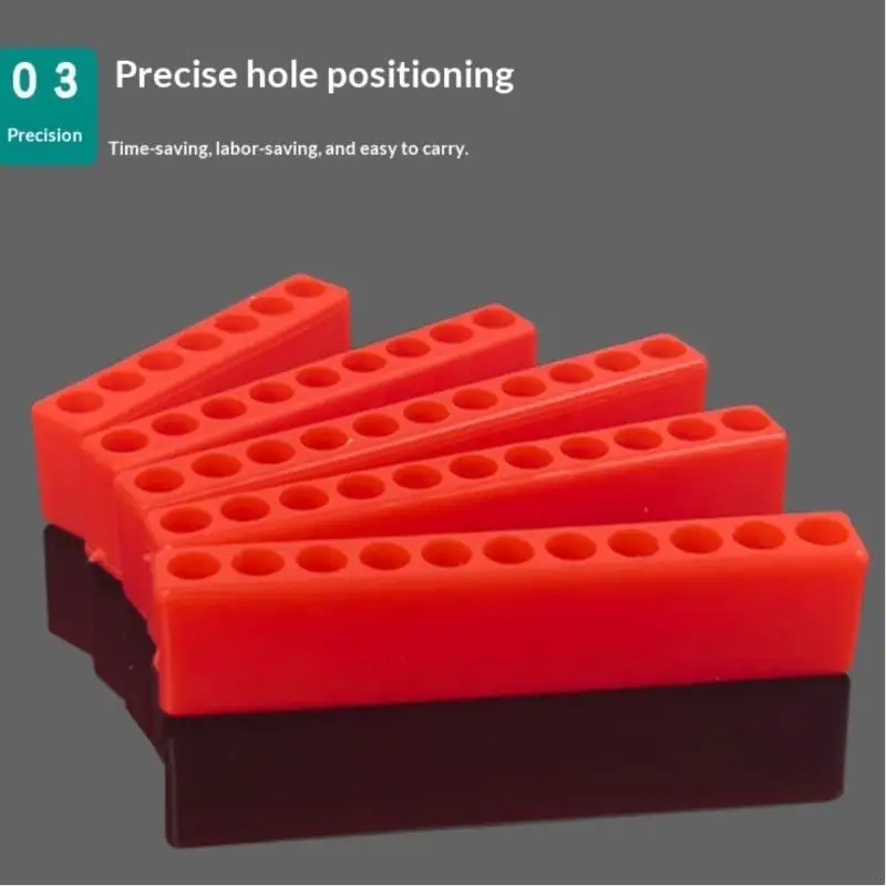 /Kb/1Pcs 4-32 Hole 1/4 Holder Screwdriver Storage Box Hex Shank Screwdriver Plastic Screwdriver Storage Screwdriver Bit Holder