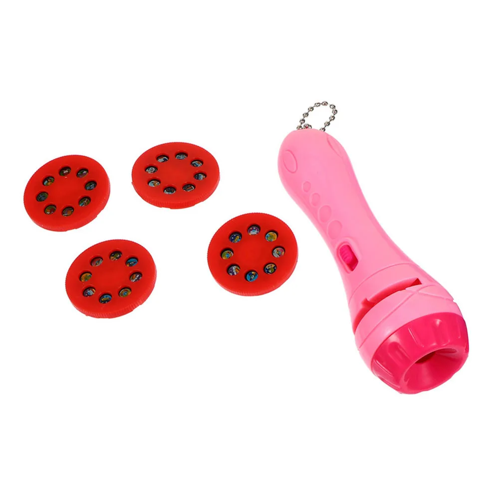 

1 pc Flashlight-Shaped Projection For Safe Durable Educational Slide Torch Projector Preschool Learning Tool