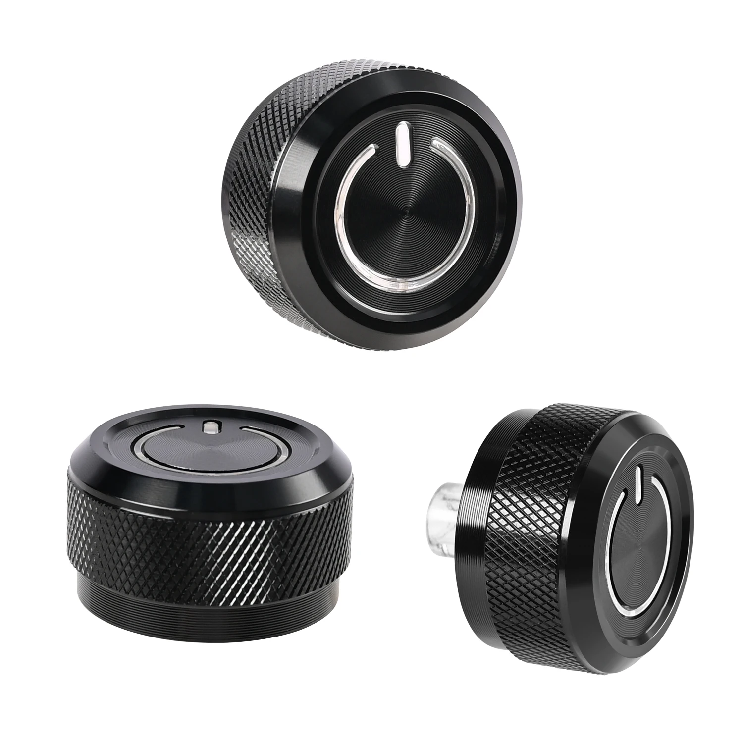 سيارة تكييف الهواء مفتاح مقبض زر التحكم الألومنيوم ل جيب رانجلر TJ 1999-2006 05011218AC 5011218AC 5011218AA 5011218AB #1