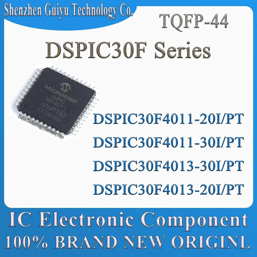 

DSPIC30F4011-20I/PT DSPIC30F4011-30I DSPIC30F4013-30I DSPIC30F4013-20I DSPIC30F4011 DSPIC30F4013 DSPIC30F TQFP-44 IC MCU Chip