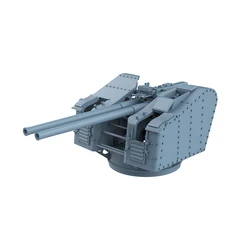 Yao's Studio LYCG604 1/350 1/700 Model Upgrades Parts JMSDF Type 89 Twin Mounted Anti Aircraft Gun 127mm
