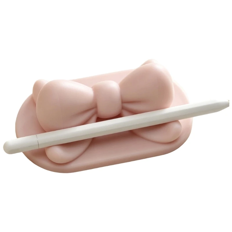 Horizontal Pen Holders with Sculpted Bows Detail and Paired Curved Rest for a Defined, Easy-to-Reach Desktop Spots HX5E