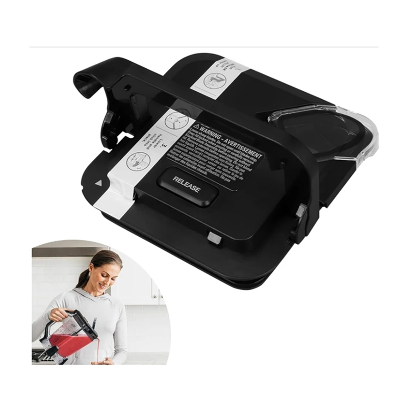 

AT17 Blender Lid Replacement for Ninja 72 OZ Pitcher Locking Lid, Top Lid Cover Parts for Ninja 72oz Pitcher BL610 BN800