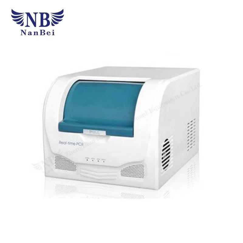 three blocks 96 well pcr thermal cycling DNA RNA HIV testing machine