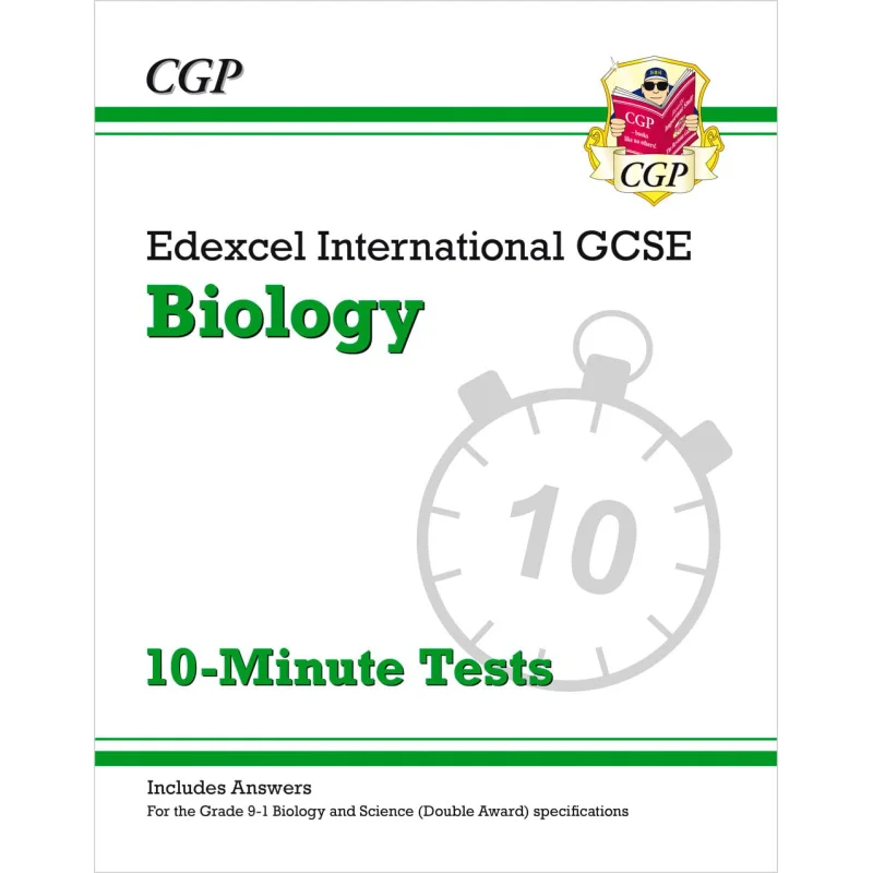 

Edexcel International GCSE Biology 10Minute Tests With Answers CGP Books Coordination Group Publications 9781789080858 Book
