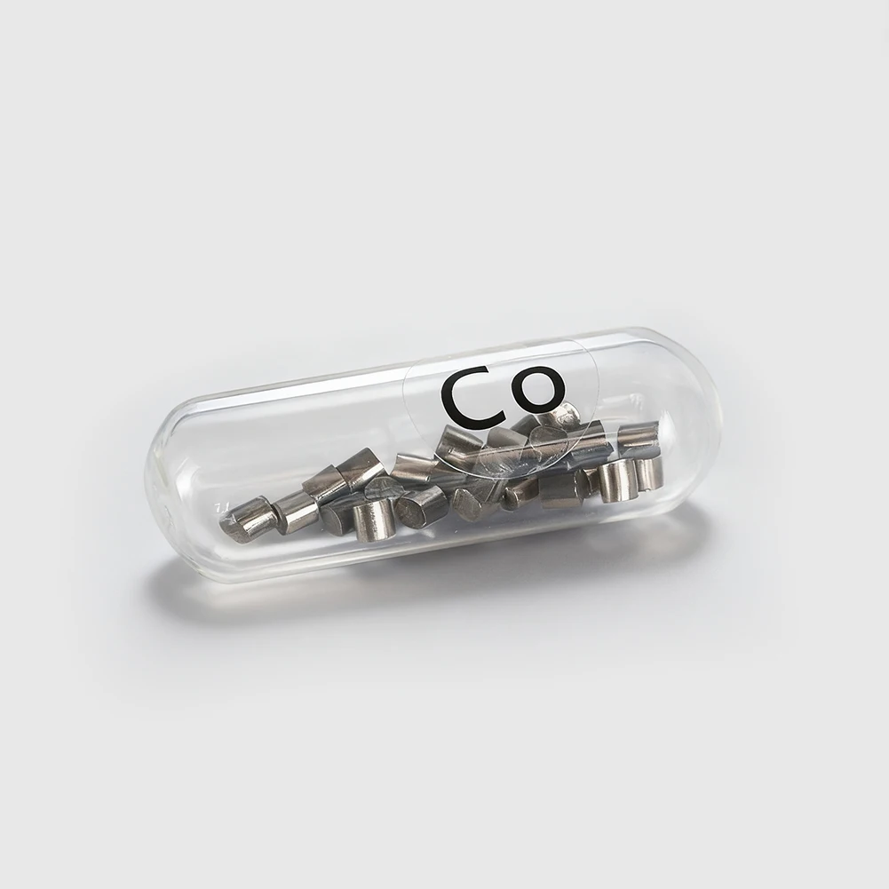 5g 99.8+% Pure Cobalt Pellets Metal Co Granular Specimen Chemical Elements Collection Educational Display Figurines Miniatures