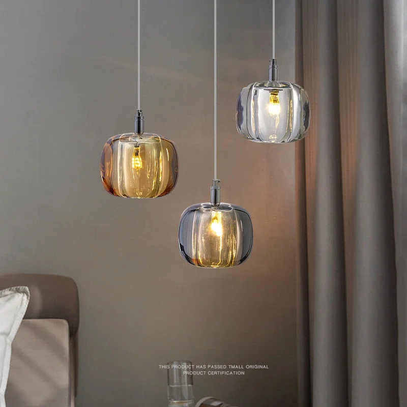 

Post-modern Simple Crystal Chandelier Living Room Bedroom Dining Room Table Cafe Creative Pendant Light Fixture Indoor Decor