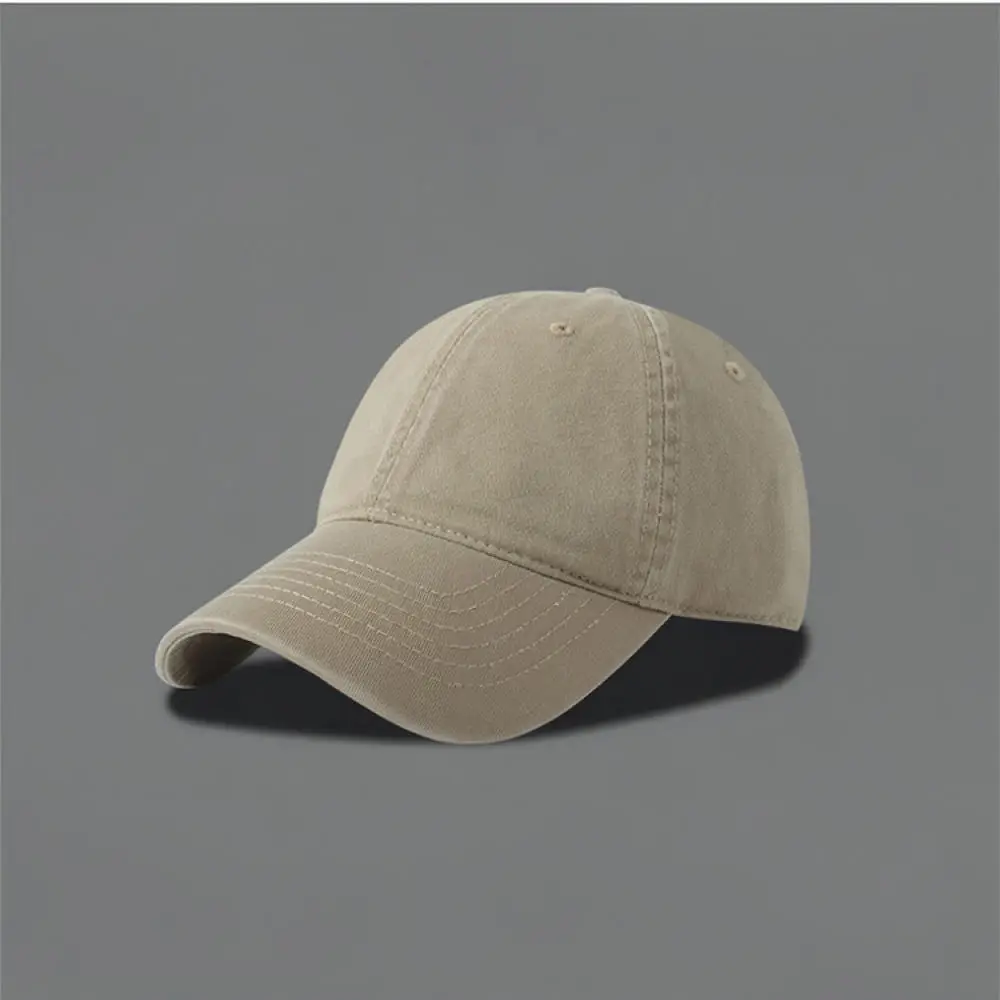Adjustable Unisex Baseball Cap Cotton Soft Top Sun Hat Curved Brim Breathable Sportswear Casual Chic Minimalist Headwear view 3