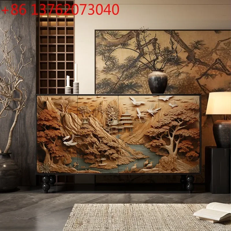 Modern Sideboard Collectables Storage Locker Office Luxury Style Entrance Hall Room Cabinet Nordic Shelf Display Home Furniture