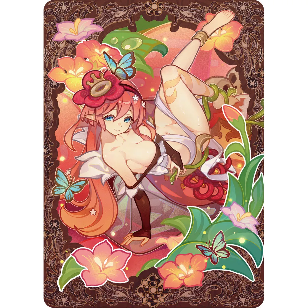 10modles Yu-Gi-Oh! Diy Elfnote Lucina Traptrix Rafflesia SPR Flash Card Maliss P White Rabbit Folding Flash Anime Game Card Toy