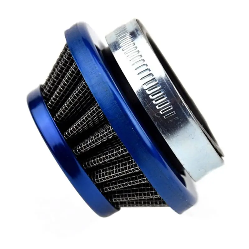 A58X-Motorcycle Super Pocket Bike Mini Dirt Bike Atv Quad For 47Cc 49Cc 58/60MM Aluminium Air Filter Upgrade Kit Blue