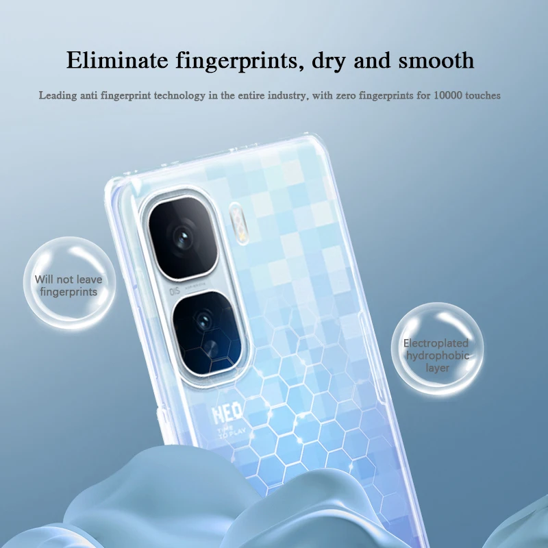Clear TPU Case for vivo iQOO Neo 10 10R 9 9S 8 7 6 5 5S 3 Pro Plus SE