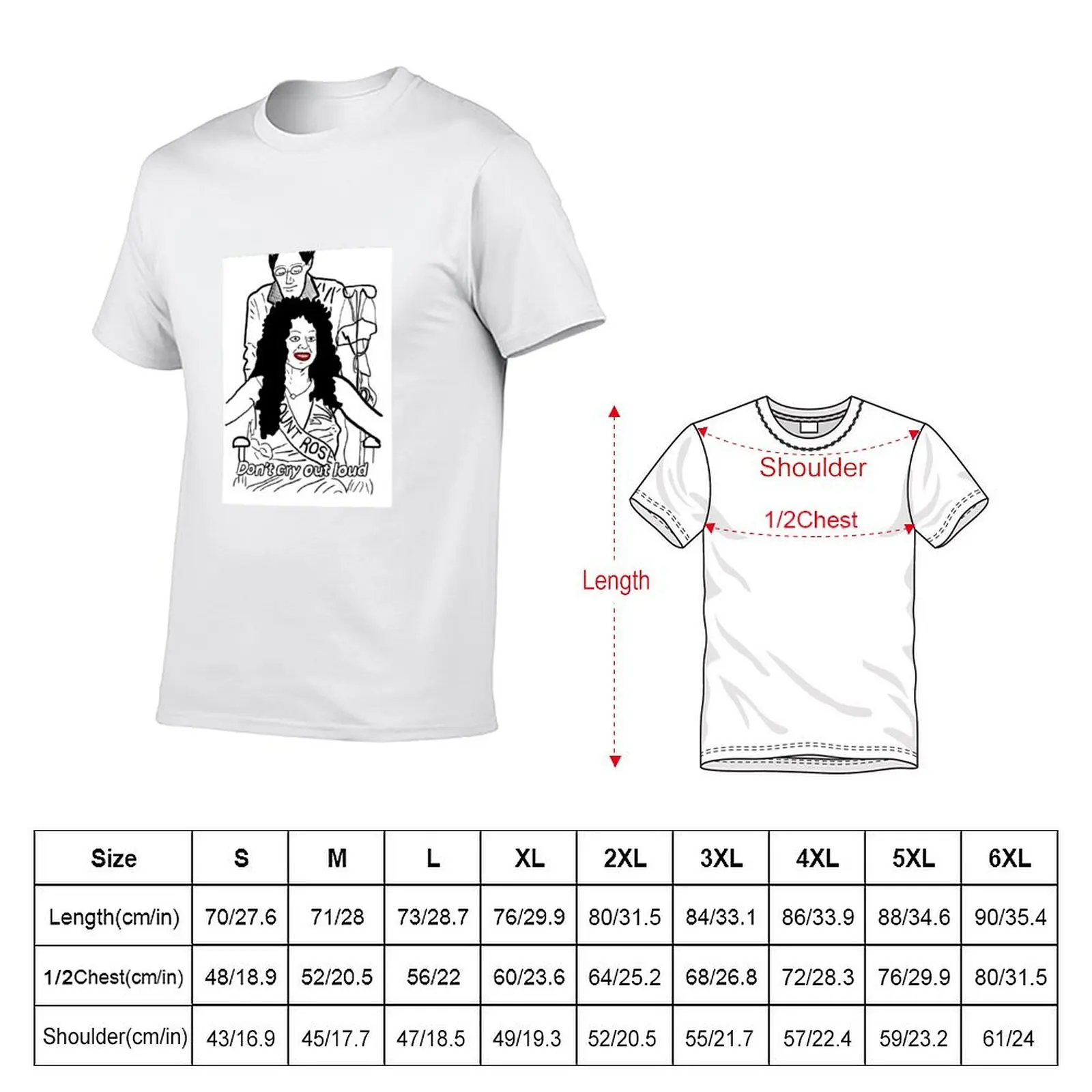 Don't Cry Out Loud T-Shirt tops graphics plain t shirts men