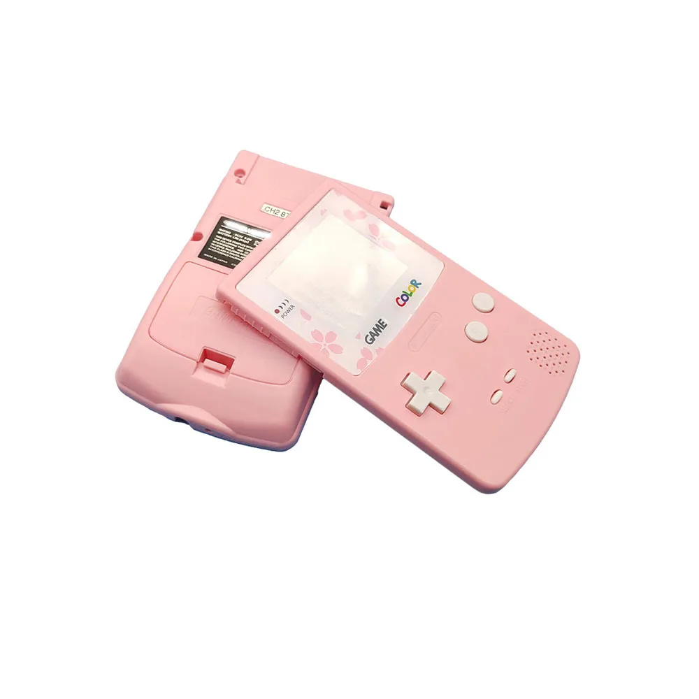 Set lengkap kualitas tinggi cangkang rumah plastik untuk gameboy cangkang warna untuk pengganti perbaikan konsol game GBC