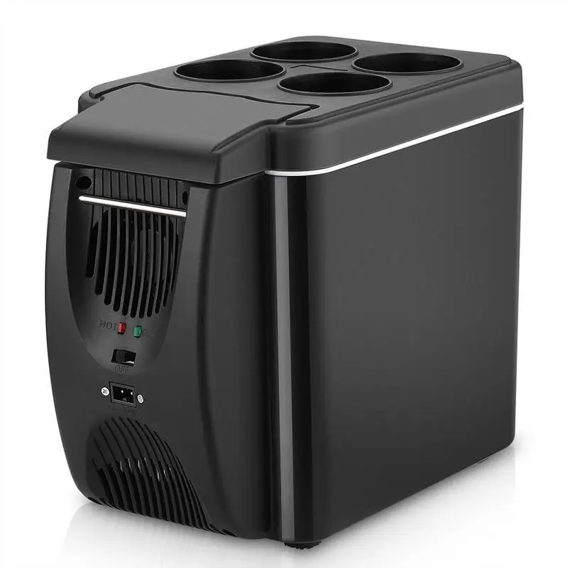

6 Litr Car Refrigerator Freezer Cooler & Warmer 12V Electric Universal Portable Icebox For Long Travel Auto Storage Accessories