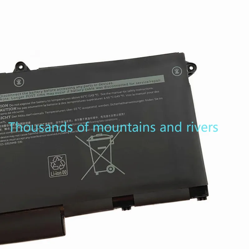 

Laptop battery for Dell Latitude 5330 5430 5530 7330 7430 7530 precision 3570 293F1 41Wh FK0VR 58Wh