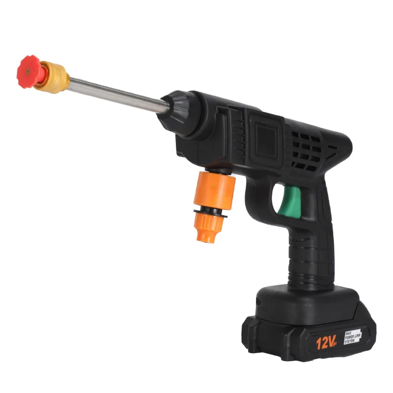 

Portable Cordless Car Washer, High Pressure Car Cleaning Gun, Rechargeable Lithium Battery Water Spray Gun for Home Car Washing