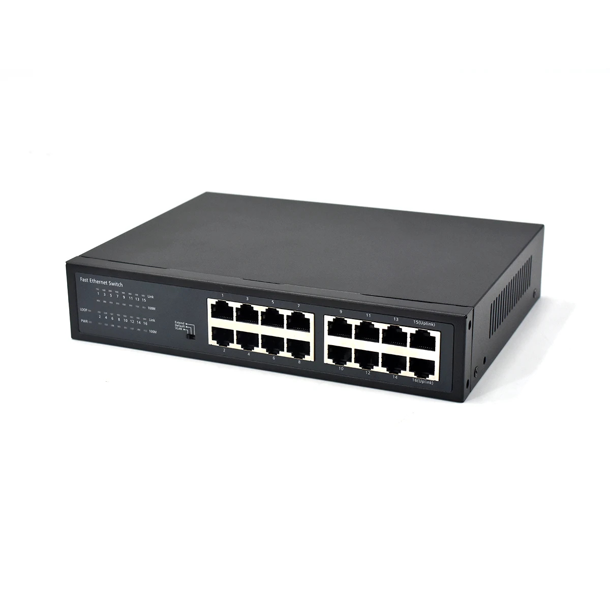 100mbps 16 ports ethernet switch 10/100M fast transmission Internet network switch 16 port switch