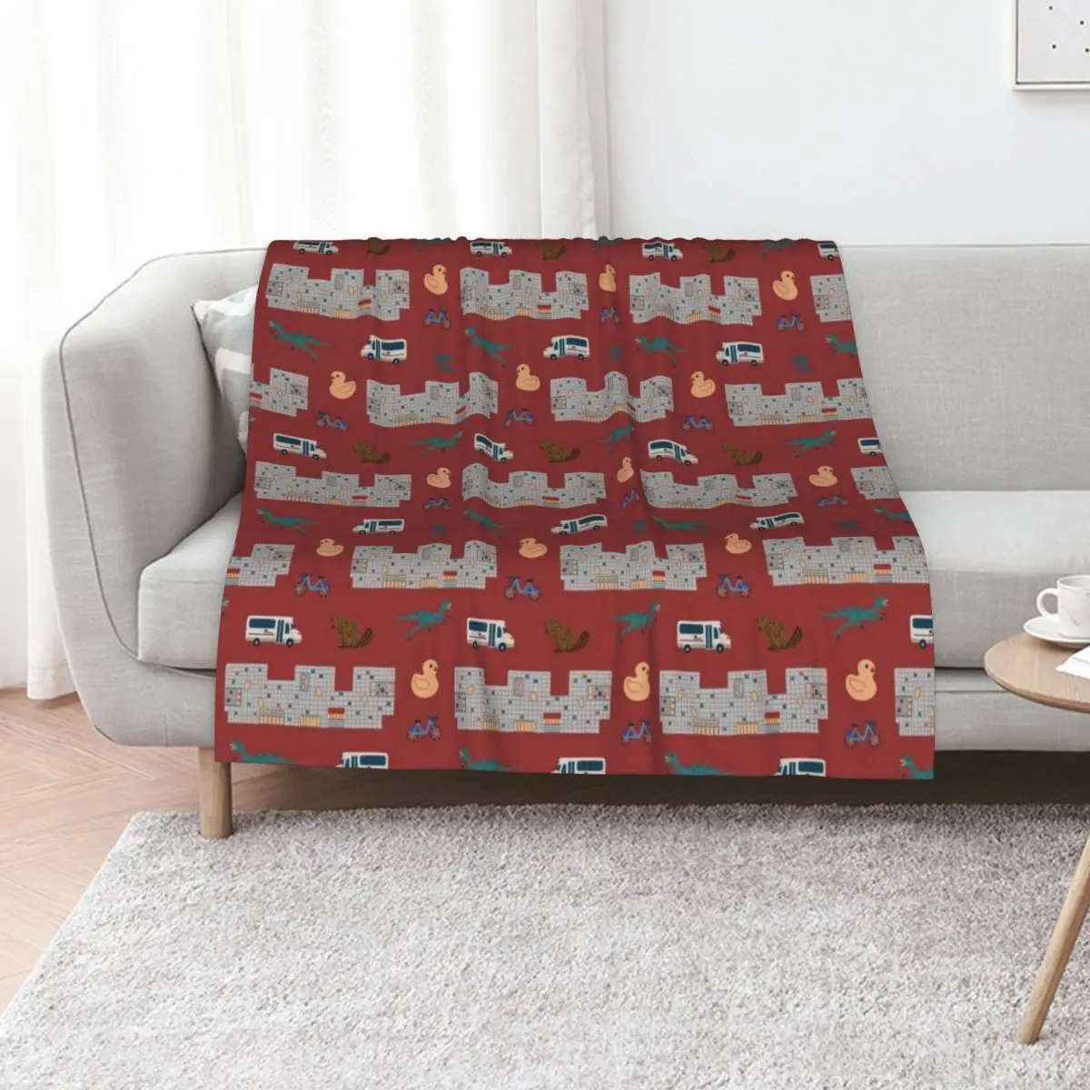 MIT Simmons Dorm Imagery Throw Blanket Summer for sofa funny gift Thermals For Travel Decorative Sofa Quilt Blankets