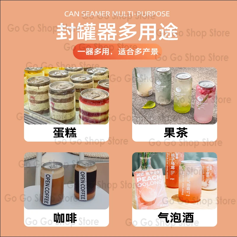 Scelleuse de canettes manuelle, Machine en conserve, scelleuse de boissons, aliments vides