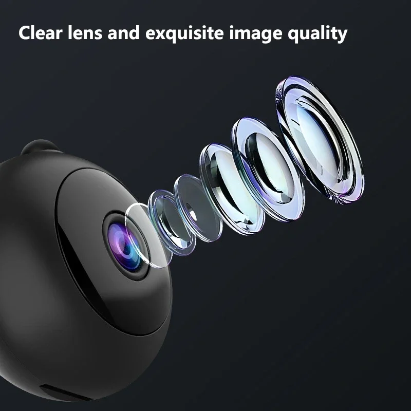 OnePlus Mini Camera Home WiFi Wireless Remote Smart Security Monitor with HD Night Vision No Plug Required Camera