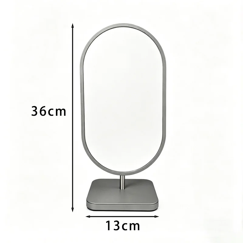 High Definition Luxury Tabletop Jewelry Mirror Stainless Steel Stand Design for Jewelry Store Luxury Beauty Mirror Hot Sale image 3