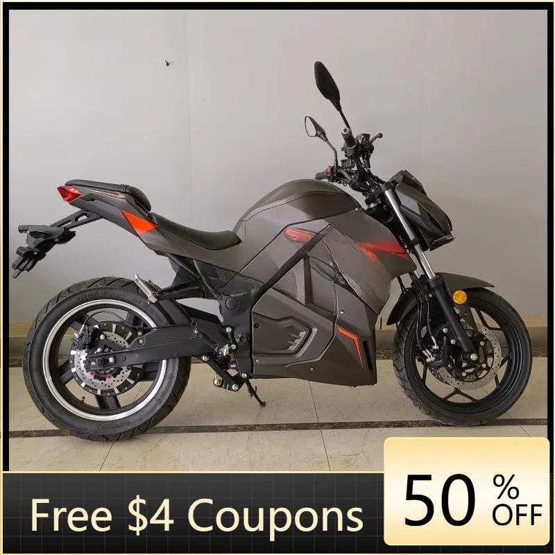 WB new high-speed electric motorcycle 3000w electric racing motorcycle with 72v electric motorcycle battery