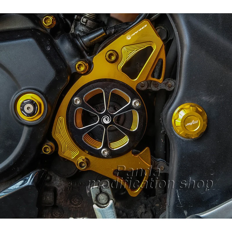 Aluminum alloy front tooth cover For YAMAHA R15 MT15 XSR150 2019 2020 2021 2022 2023 2024