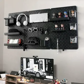 Vertical Pegboard Desktop Storage Kit 1