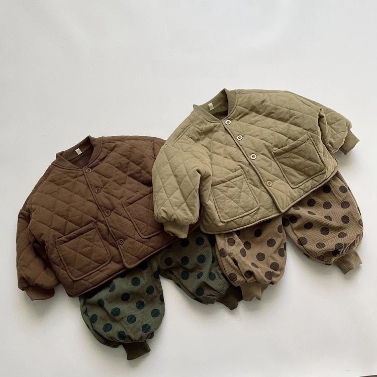 

Теплая хлопковая куртка для маленьких мальчиков и девочек, детская зимняя одежда, корейское модное хлопковое пальто Thiened Long Sve