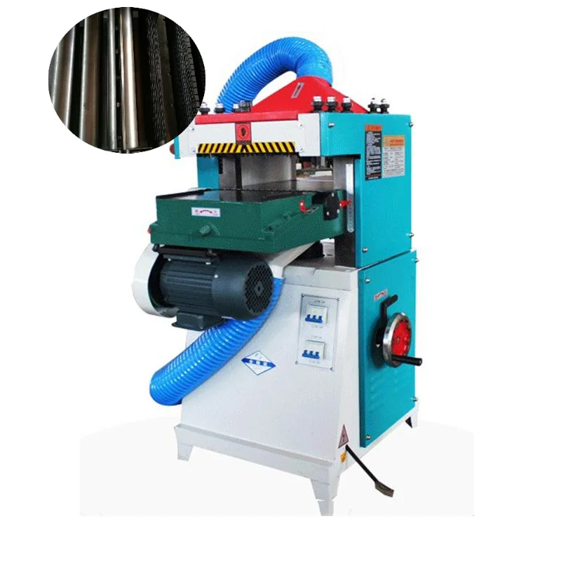 Self-supporting dust-absorbing system woodworking planing machine Wood double-sided press planer Woodworking planer