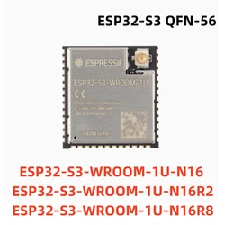 ESP32-S3 ESP32-S3-WROOM-1U N16 N16R2 N16R8 WiFi Bluetooth-compatible PS-RAM Dual-core BLE 5.0 16MB Flash 2MB 8MB Wireless Module