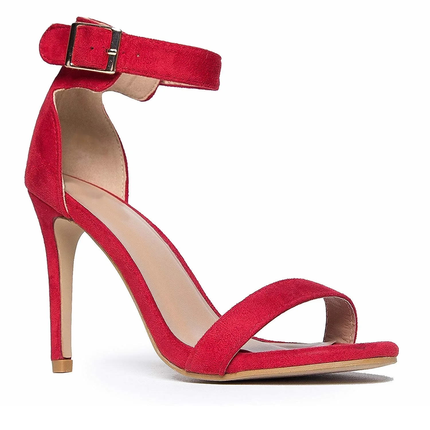 Women Sandals 2026 Summer Classic Sexy Open Toe Ankle Strap Stilettos Dress 11cm High Heels Pumps Elegant Wedding Party Shoes image 2