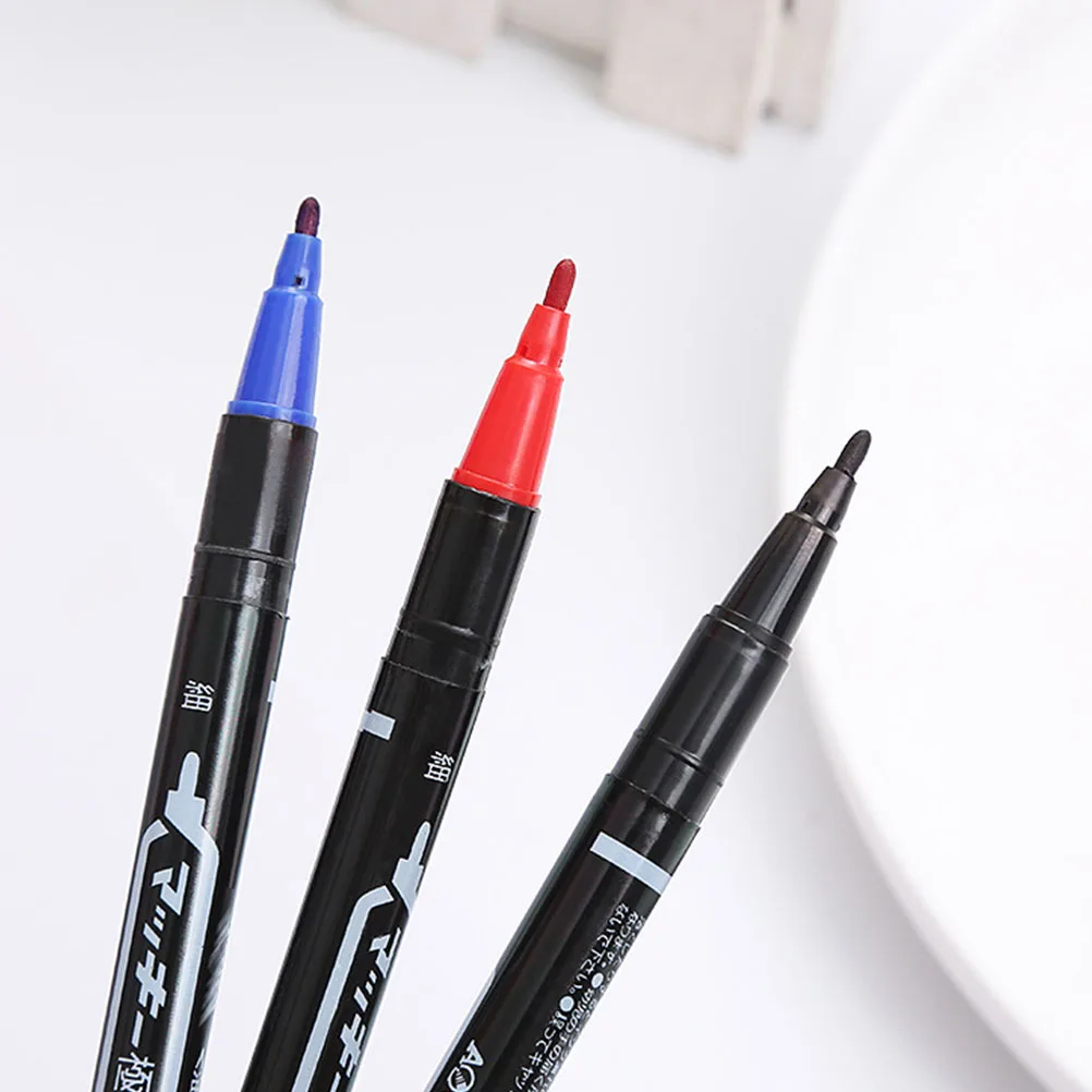 

20Pcs Double-End Oily Paint Markers Uv Resistant Waterproof Art Supplies Paint Marker Dry Erase Marker