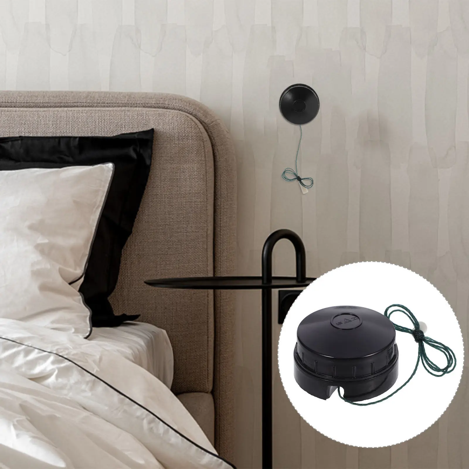 Bedside Switch Small Inline Design Easy Installation Convenient Control for Lamp Bedroom Table Lamp Light Switch