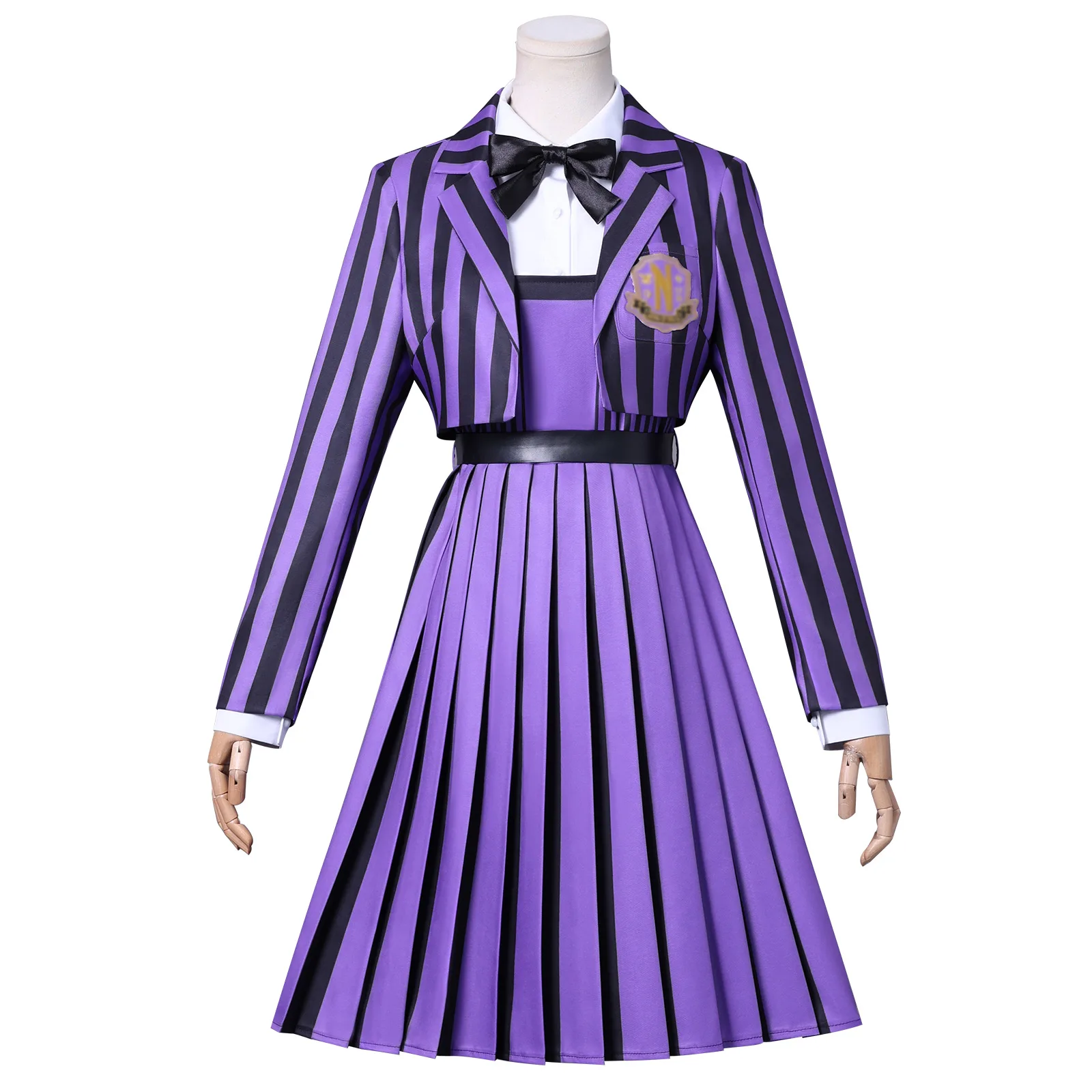 

Wednesday Season 2 Cos Enid Purple School Uniform Halloween Cosplay Adams Costume