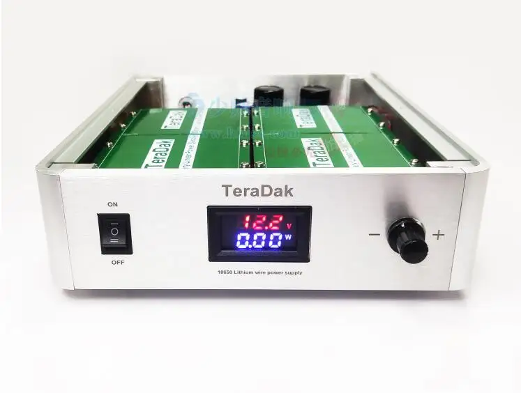 

2023 Arrival TeraDak18650 Battery Low Noise Linear Power Supply Adjustable Voltage USB Digital Interface 20400Mah High Capacity