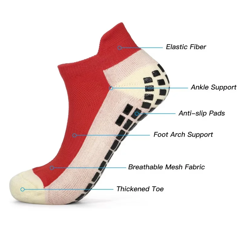 2024 nuovi calzini da calcio suola in silicone antiscivolo competizione professionale accessori sportivi calzini da calcio per uomo donna