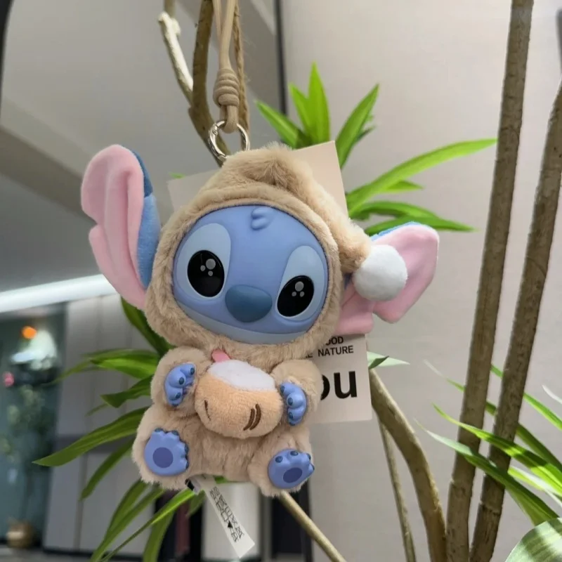 Disney Stitch Eat Something Before Sleep Series Blind Box Toy Doll Anime Figure Stitch Doll Ornaments Surprise Toy Gift