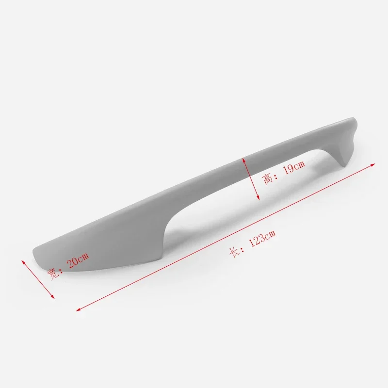 FRP Fiber Glass JUN Style Middle Spoiler Fiberglass Hatchback Trunk Wing Car Accessories For Toyota 96-99 Glanza Startlet EP91