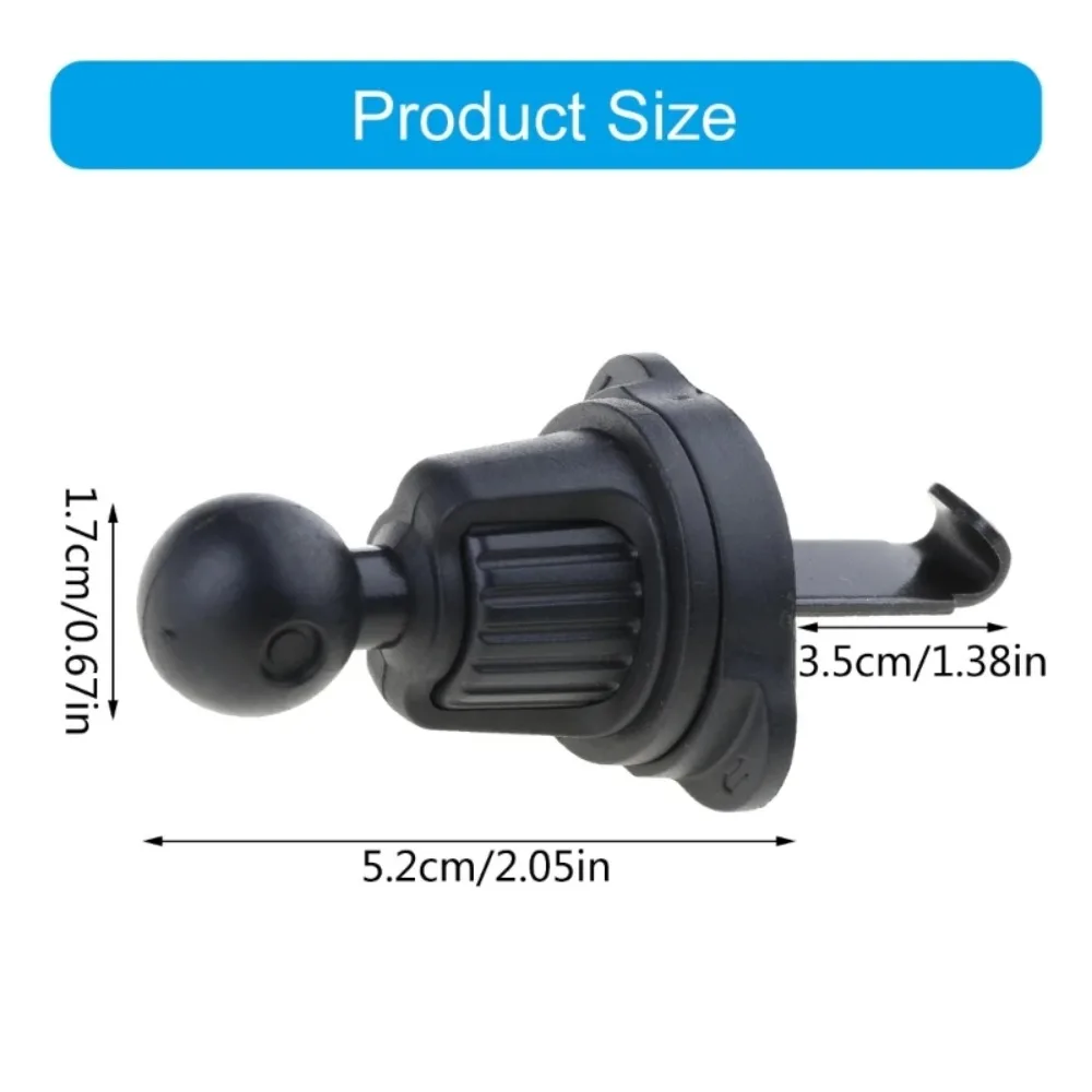 1PC Car Vent Mobile Phone Holder Clips, Base Hooks and Nuts – Replacement Car Interior Fittings
